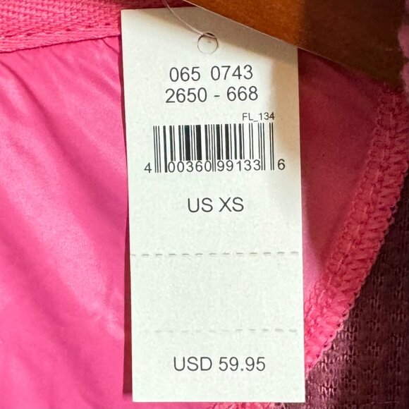 Aerie XS Half-Zip Sherpa Pullover Burgundy & Pink - Picture 8 of 8